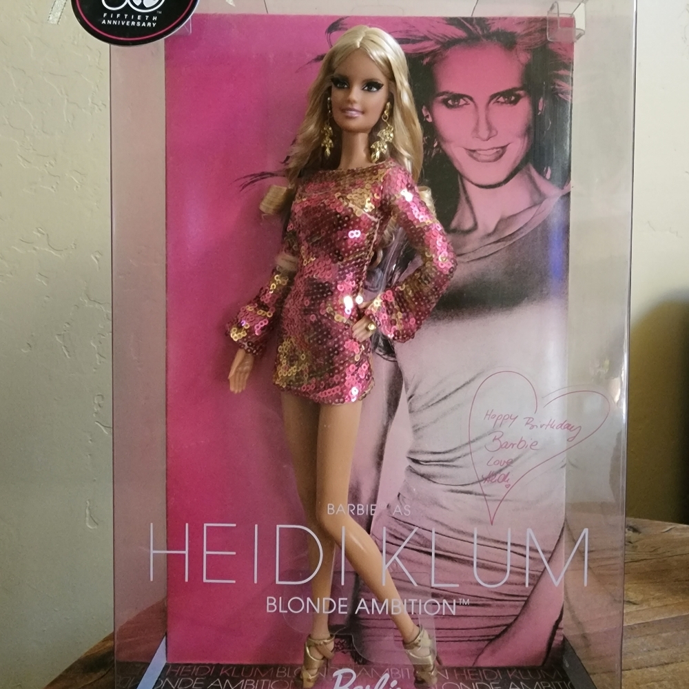 Barbie Mattel   Heidi Klum NRFB